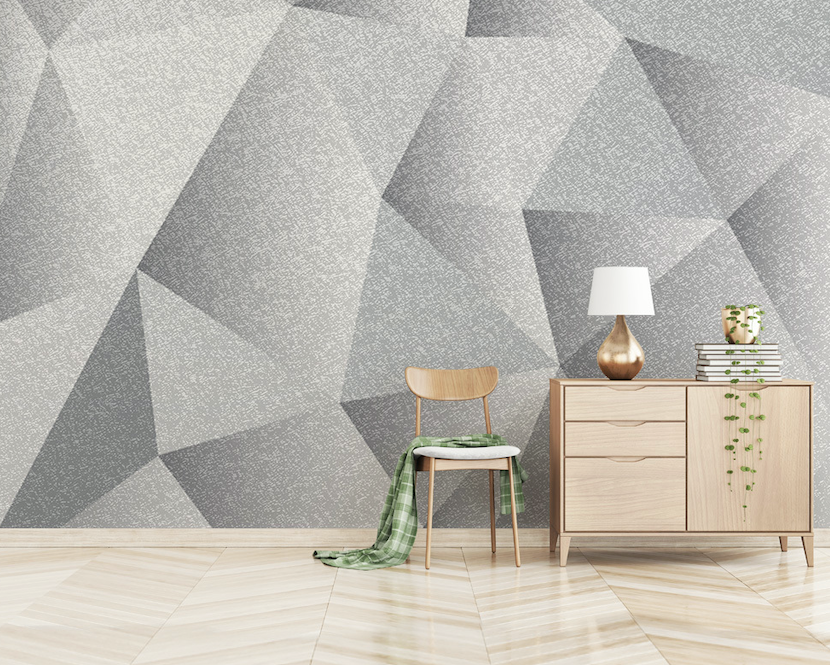 3D Gray Bump WG093 Wall Murals