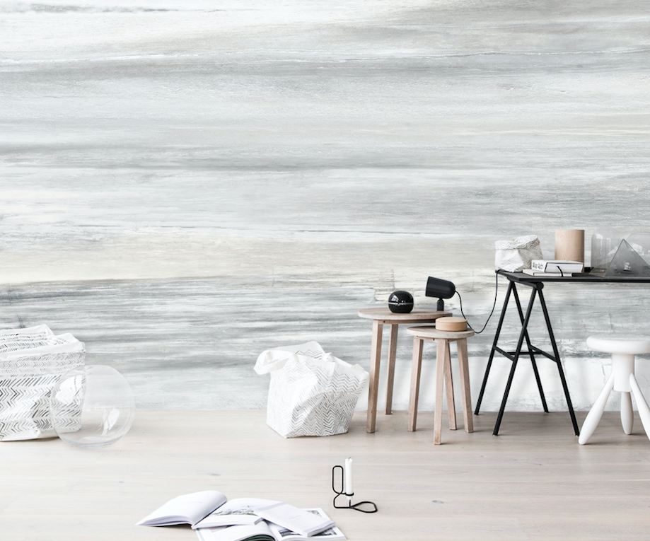 3D Black Boat WG113 Wall Murals