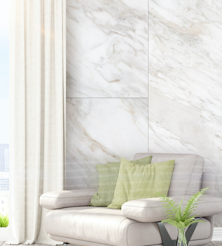 3D White Marble WG199 Wall Murals