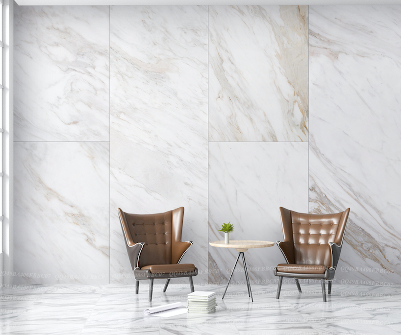 3D White Marble WG199 Wall Murals