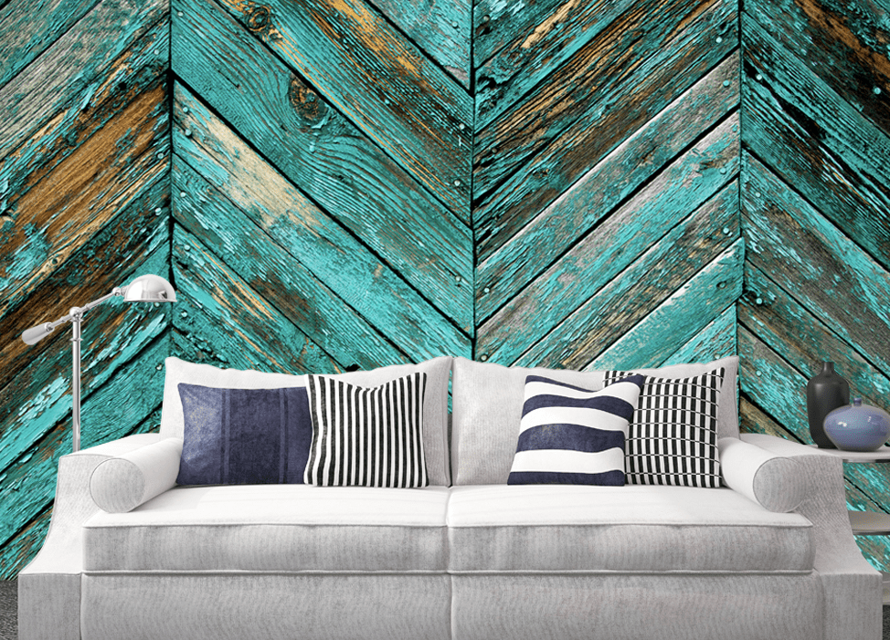 3D Blue Pattern WG227 Wall Murals Wallpaper AJ Wallpaper 2