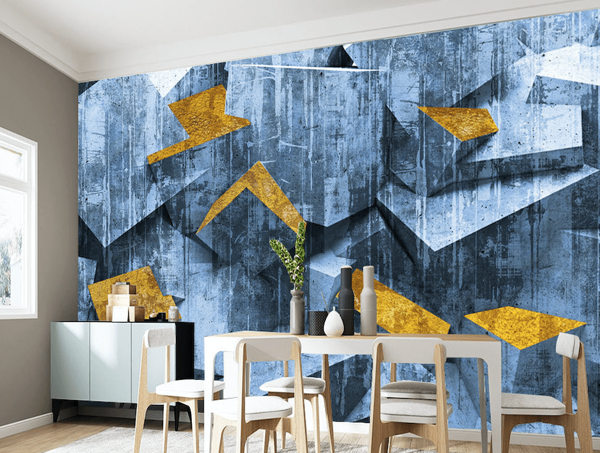 3D Abstract Pattern WG069 Wall Murals Wallpaper AJ Wallpaper 2