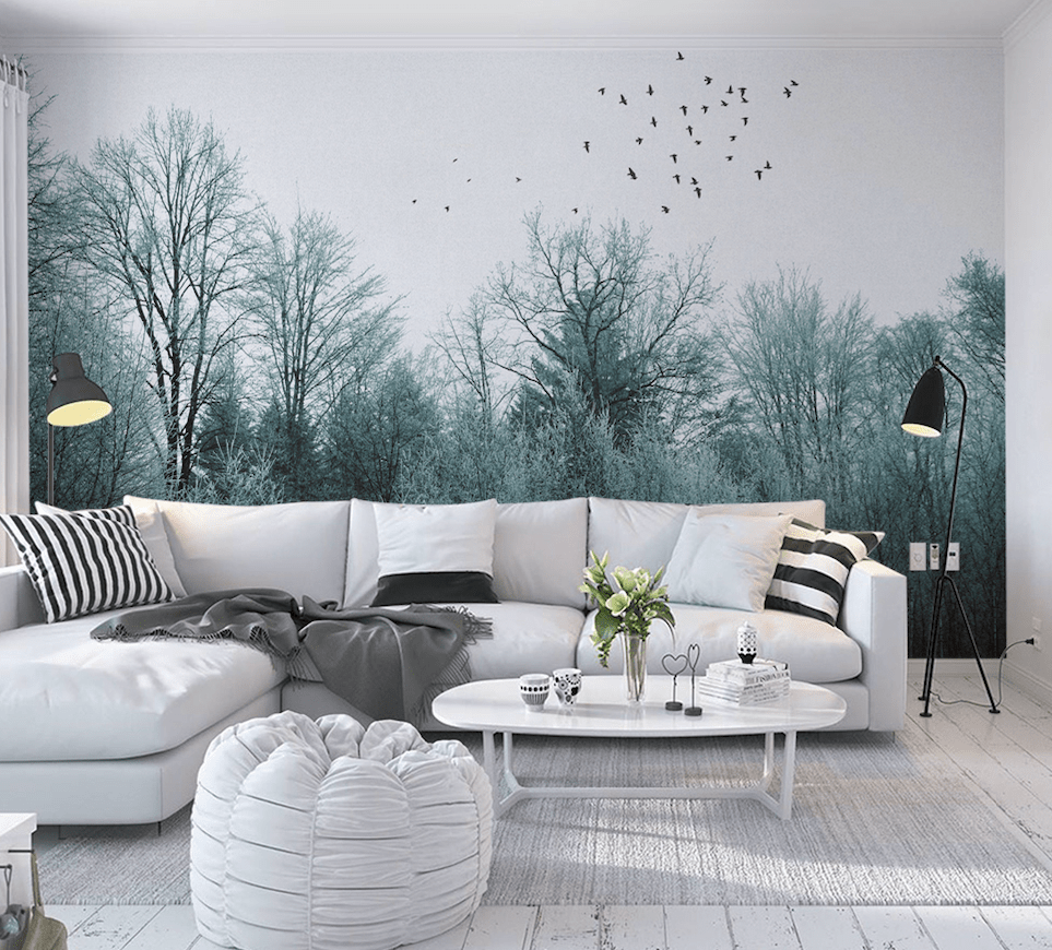 3D Forest Bird WG110 Wall Murals Wallpaper AJ Wallpaper 2