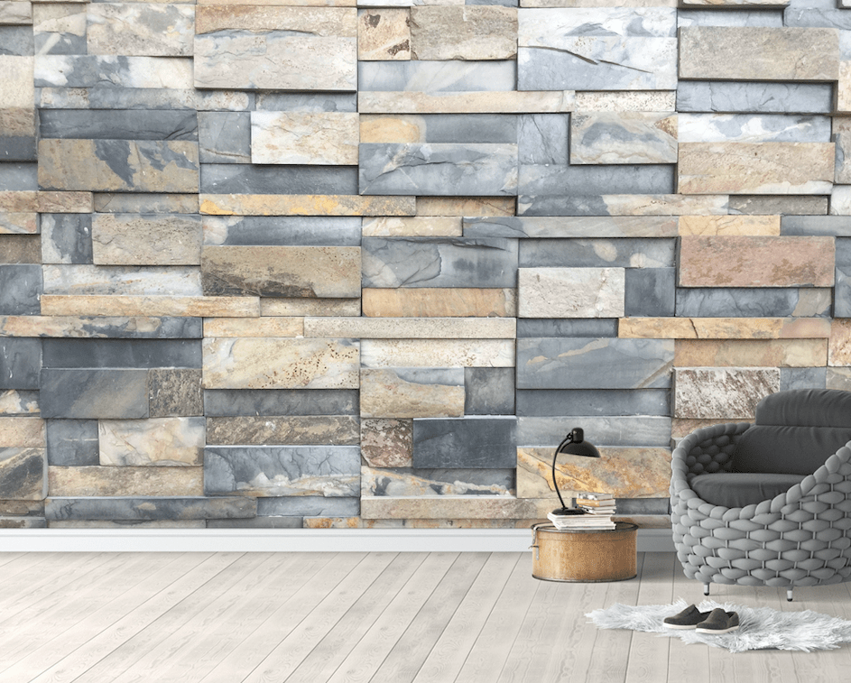 3D Colored Bricks WG239 Wall Murals Wallpaper AJ Wallpaper 2
