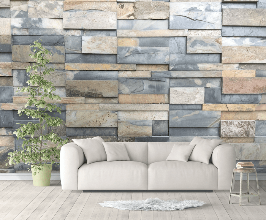 3D Colored Bricks WG239 Wall Murals Wallpaper AJ Wallpaper 2