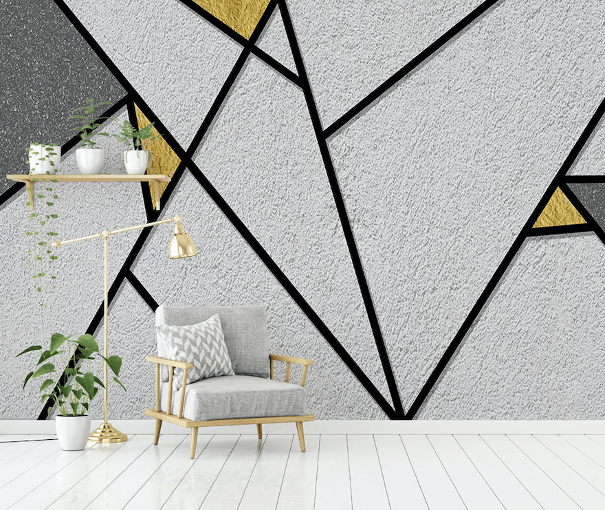 3D Geometric Patterns WG179 Wall Murals Wallpaper AJ Wallpaper 2