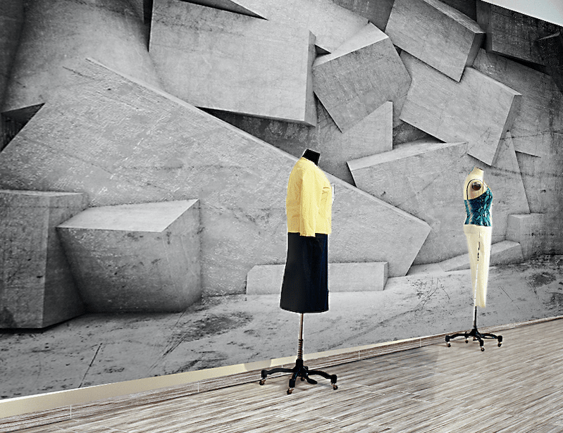 3D Grey Stones WG271 Wall Murals Wallpaper AJ Wallpaper 2