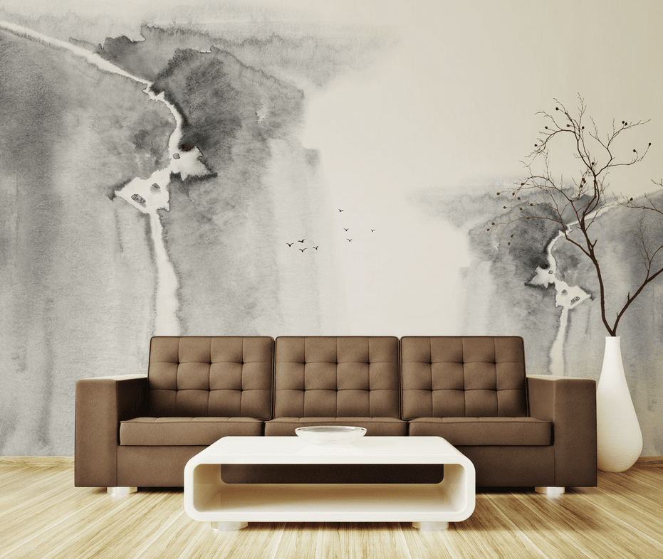 3D Black River WG146 Wall Murals Wallpaper AJ Wallpaper 2