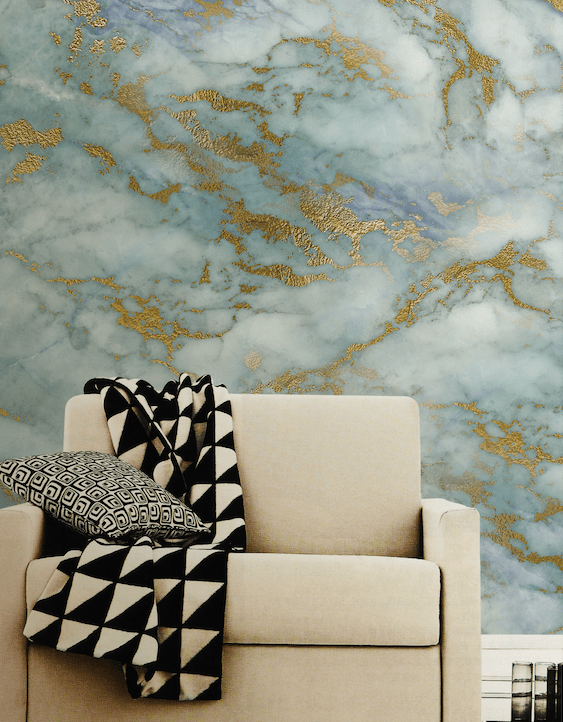 3D Blue Pattern WG178 Wall Murals Wallpaper AJ Wallpaper 2