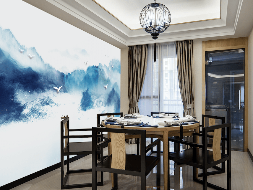 3D Valley Birds WG017 Wall Murals Wallpaper AJ Wallpaper 2