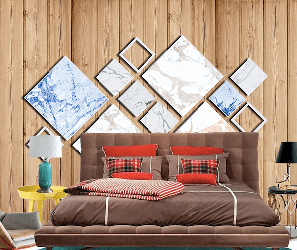 3D Modern Square WG051 Wall Murals Wallpaper AJ Wallpaper 2