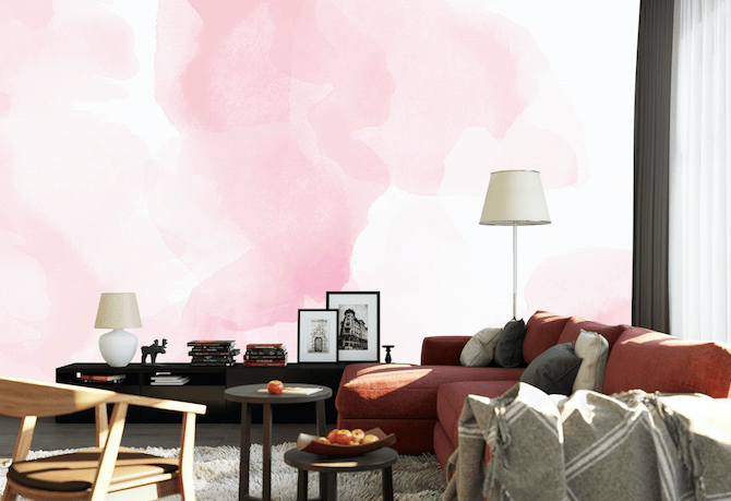 3D Pink World WG079 Wall Murals Wallpaper AJ Wallpaper 2