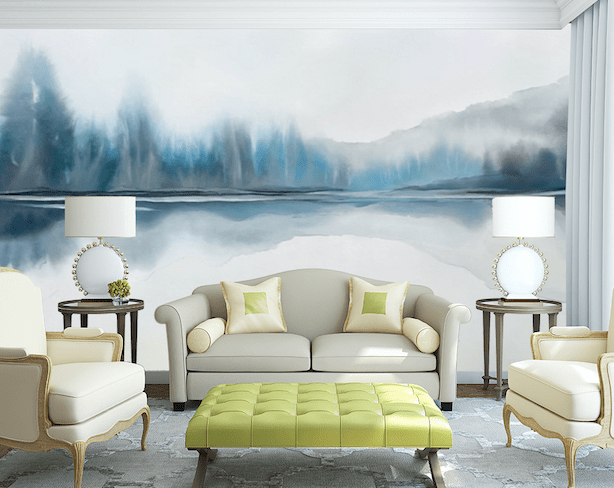 3D Forest River WG102 Wall Murals Wallpaper AJ Wallpaper 2