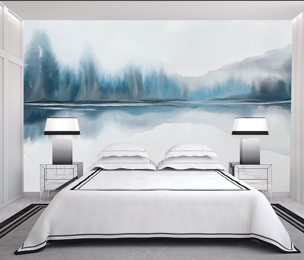 3D Forest River WG102 Wall Murals Wallpaper AJ Wallpaper 2