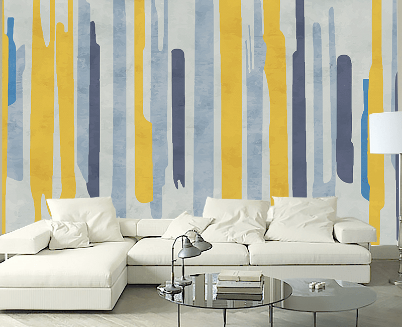 3D Color Stripes WG118 Wall Murals Wallpaper AJ Wallpaper 2