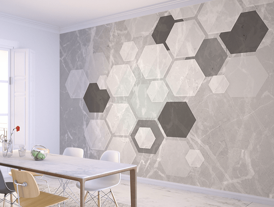 3D Polygonal Patchwork WG127 Wall Murals Wallpaper AJ Wallpaper 2
