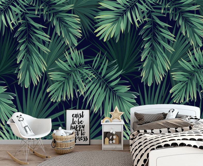 3D Green Jungle WG156 Wall Murals Wallpaper AJ Wallpaper 2