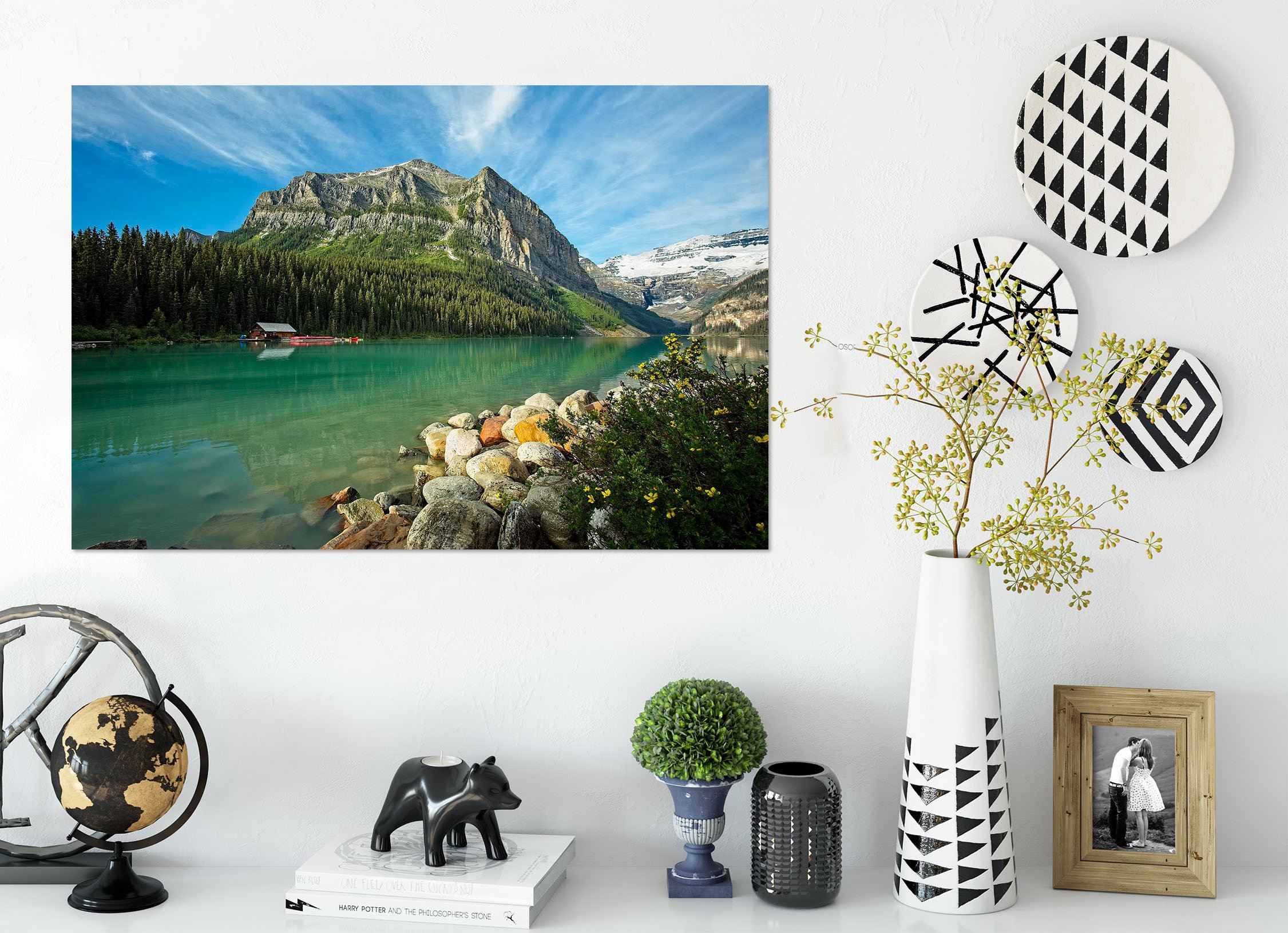 3D Canyon Stream 015 Kathy Barefield Wall Sticker Wallpaper AJ Wallpaper 2