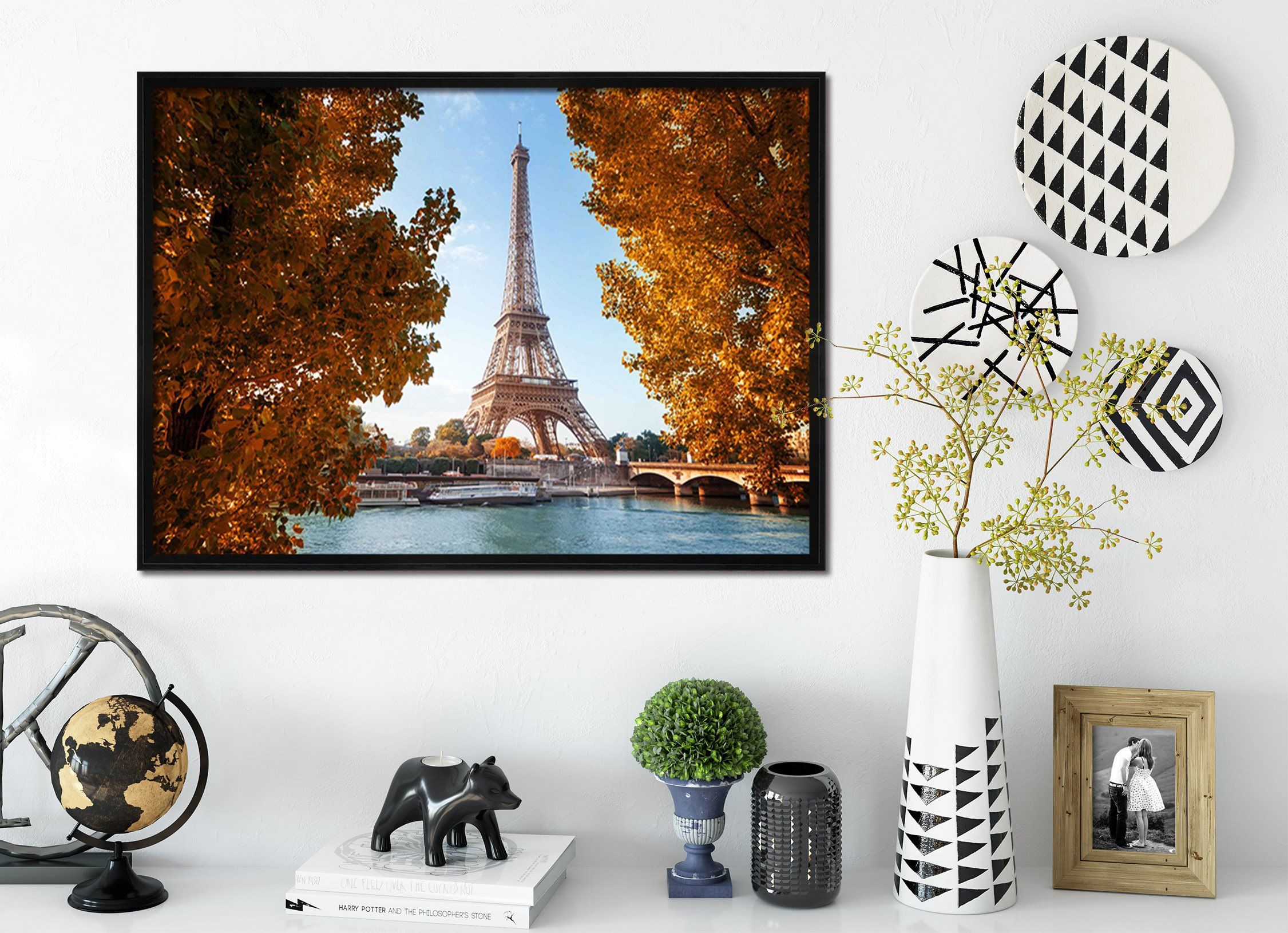 3D Remote Tower 185 Fake Framed Print Painting Wallpaper AJ Creativity Home