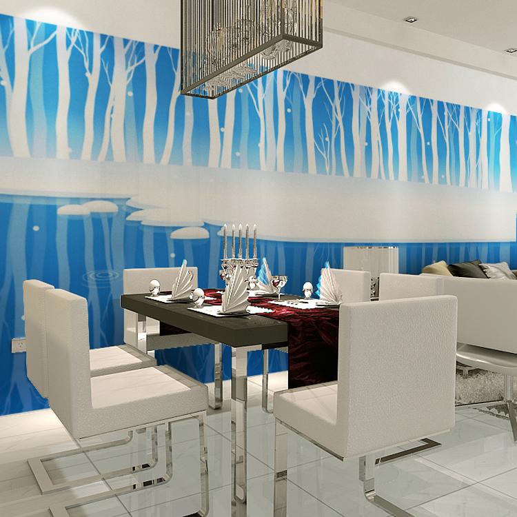 3D Snow Woods 059 Wallpaper AJ Wallpaper