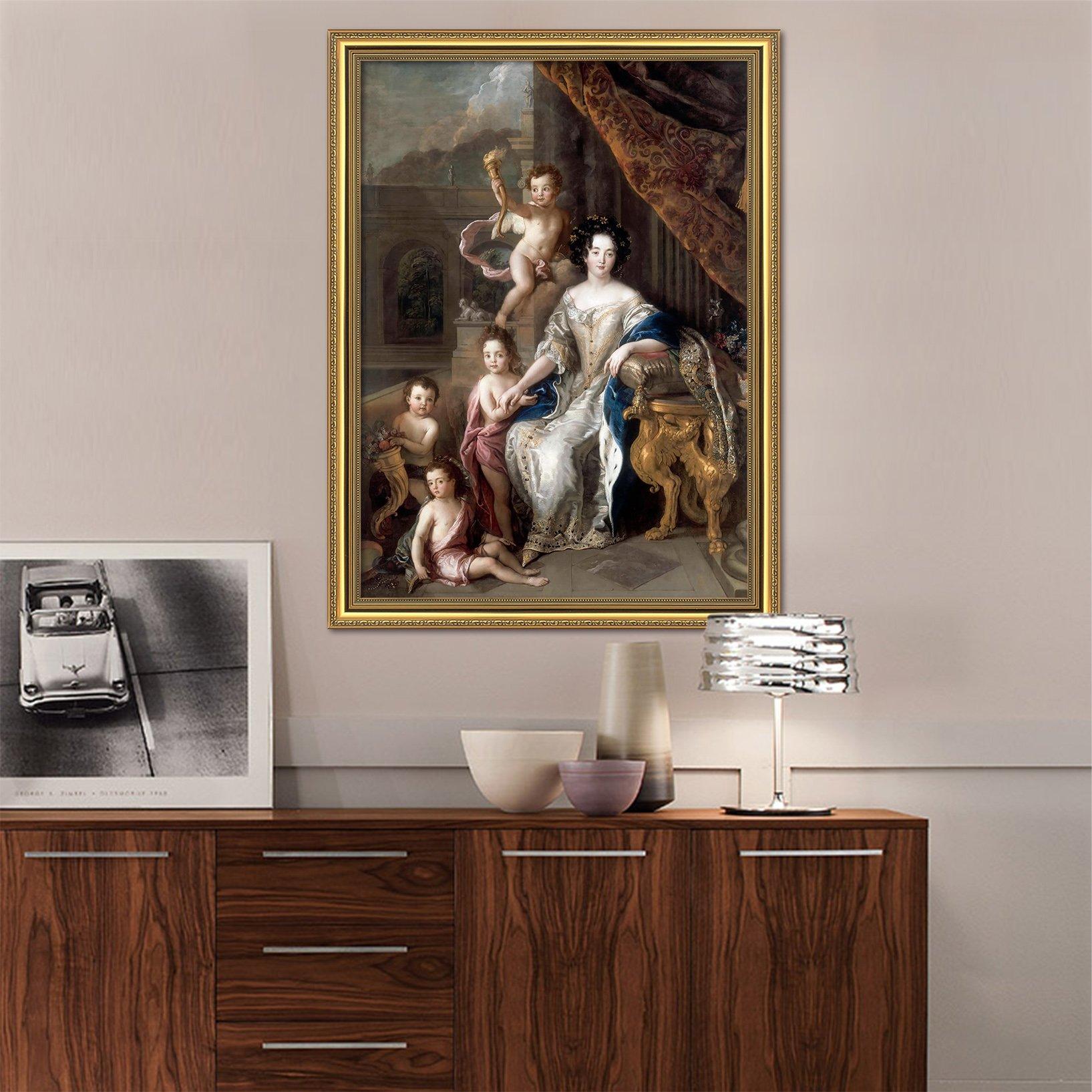 3D Little Angel 147 Fake Framed Print Painting Wallpaper AJ Creativity Home