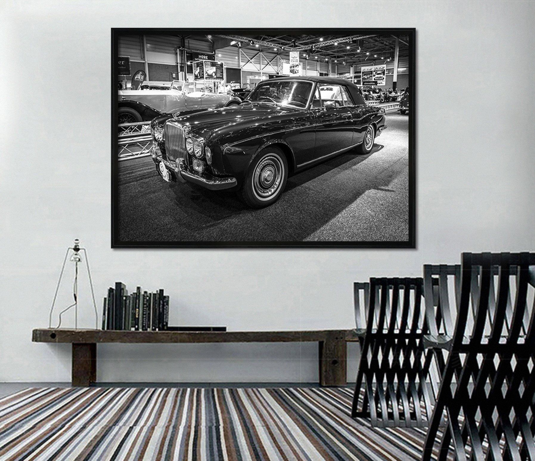 3D Luxury Cars 197 Fake Framed Print Painting Wallpaper AJ Creativity Home