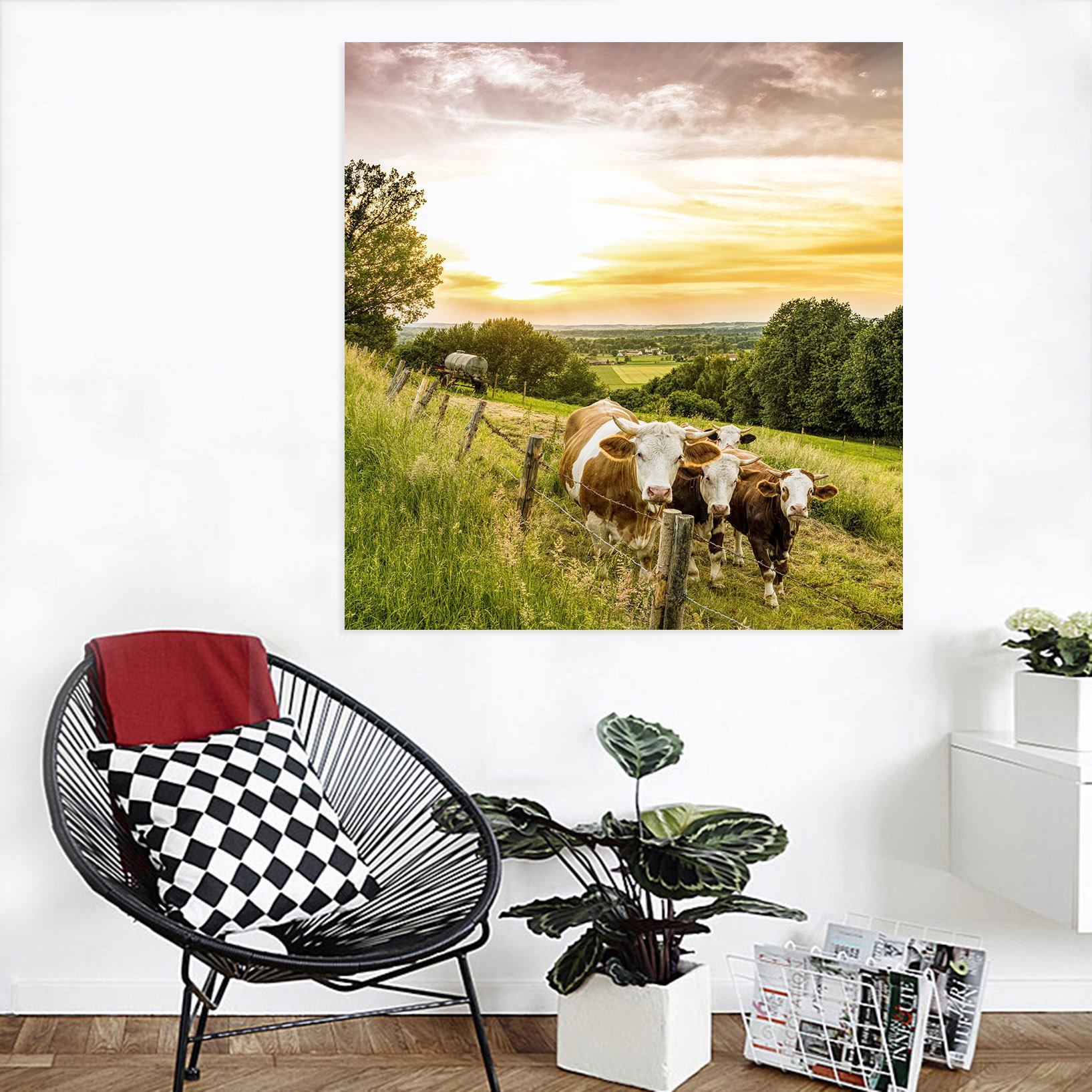 3D Sunset Horse 42 Animal Wall Stickers Wallpaper AJ Wallpaper 2