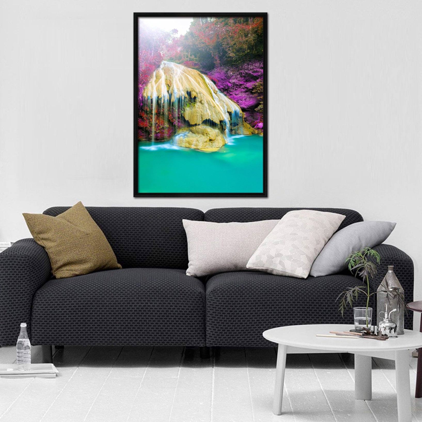 3D Strange Stone 055 Fake Framed Print Painting Wallpaper AJ Creativity Home