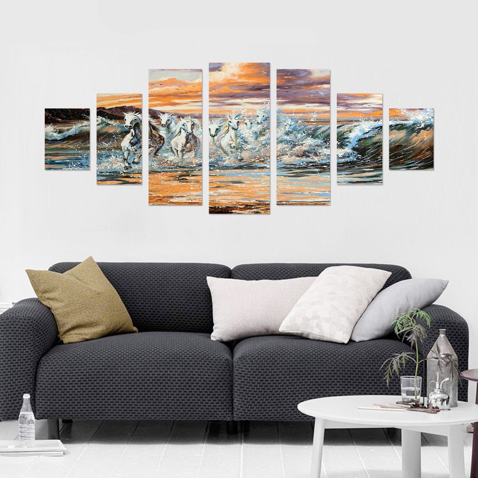 3D Flying Horse 004 Unframed Print Wallpaper Wallpaper AJ Wallpaper