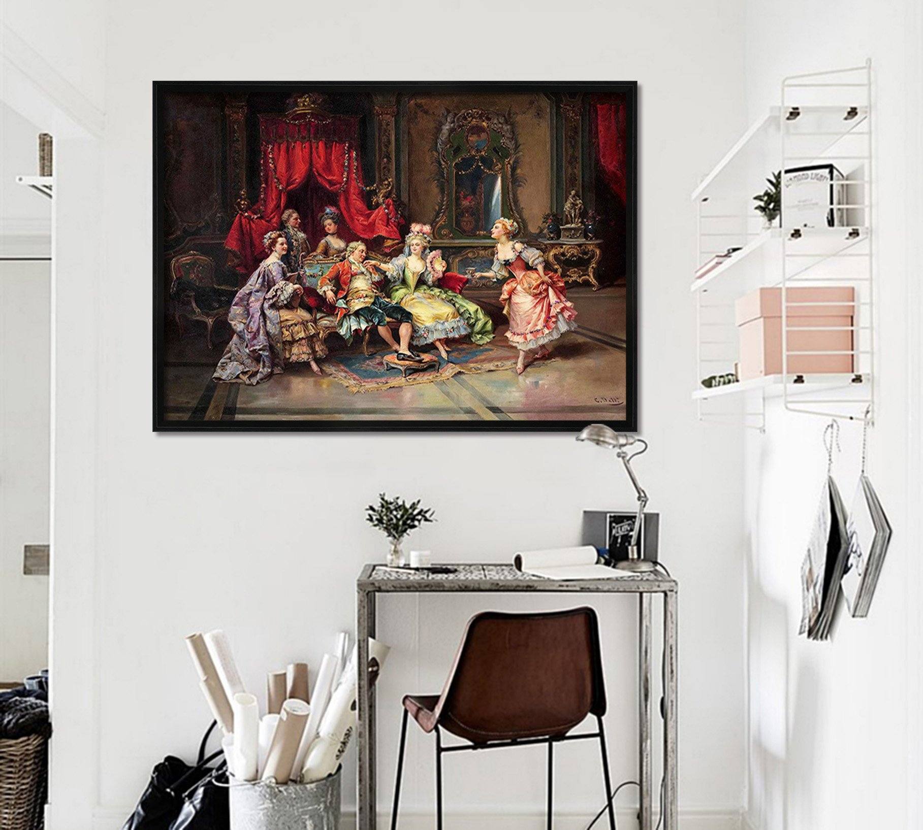 3D Beauty Event 048 Fake Framed Print Painting Wallpaper AJ Creativity Home