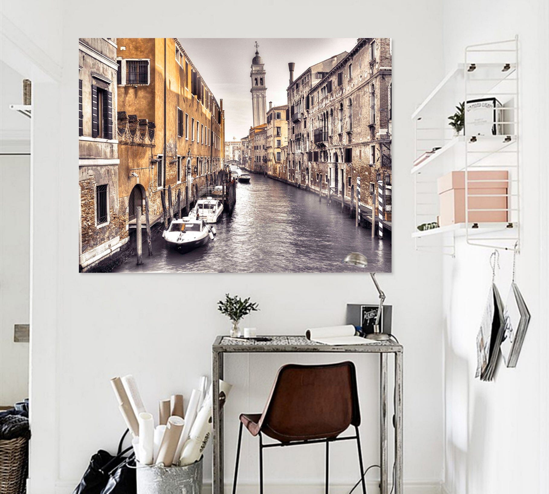 3D Venice River 016 Assaf Frank Wall Sticker Wallpaper AJ Wallpaper 2