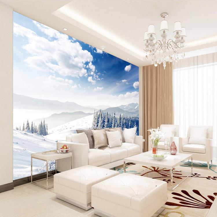 3D Sky Snow 083 Wallpaper AJ Wallpaper