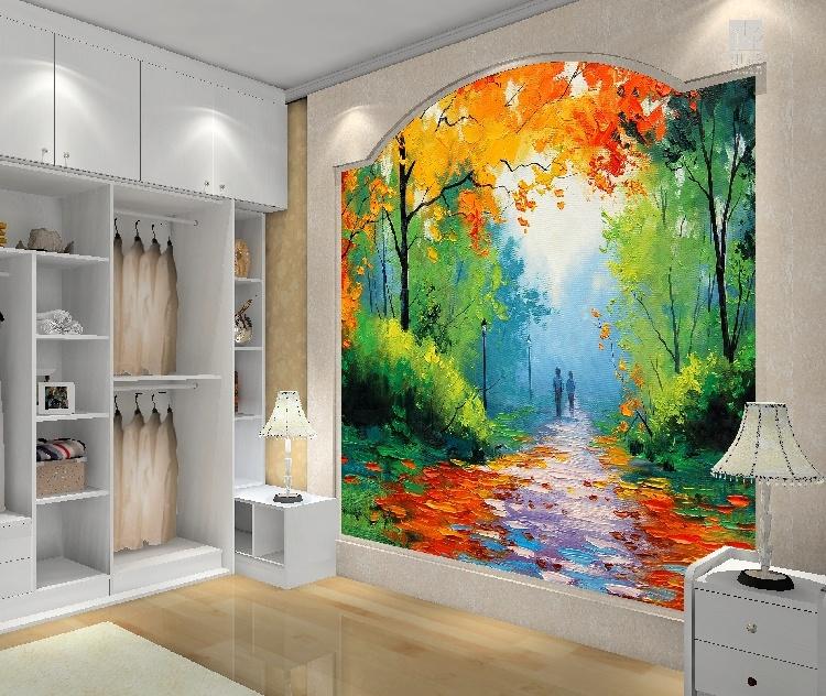 3D Graffiti Landscape 101 Wallpaper AJ Wallpaper