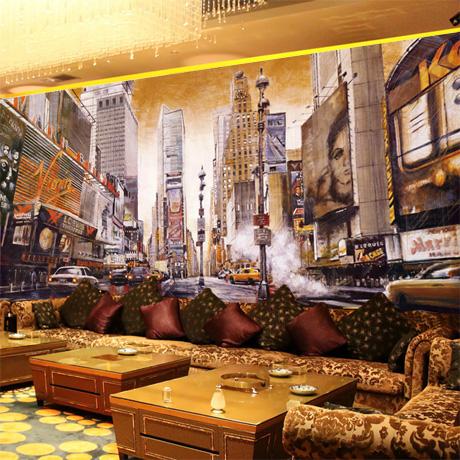 3D Building Street 084 Wallpaper AJ Wallpaper