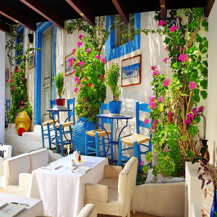 3D Chair Flower 113 Wallpaper AJ Wallpaper