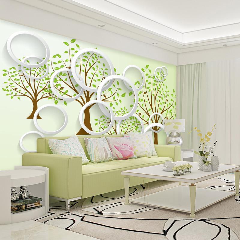 3D Green Spring Tree 729 Wallpaper AJ Wallpaper
