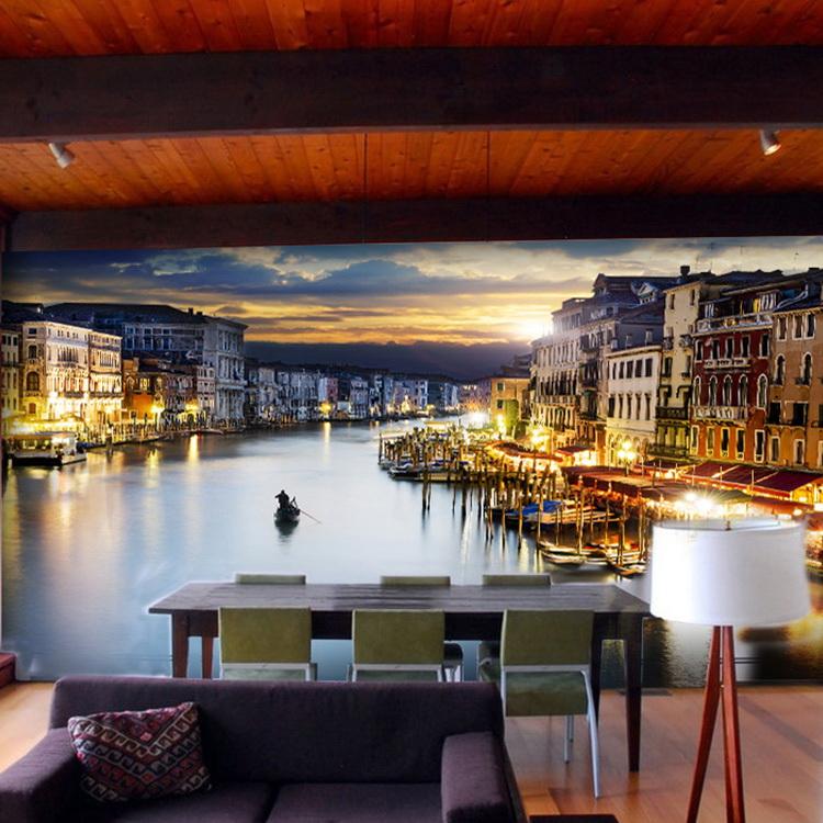 3D City Lake 092 Wallpaper AJ Wallpaper