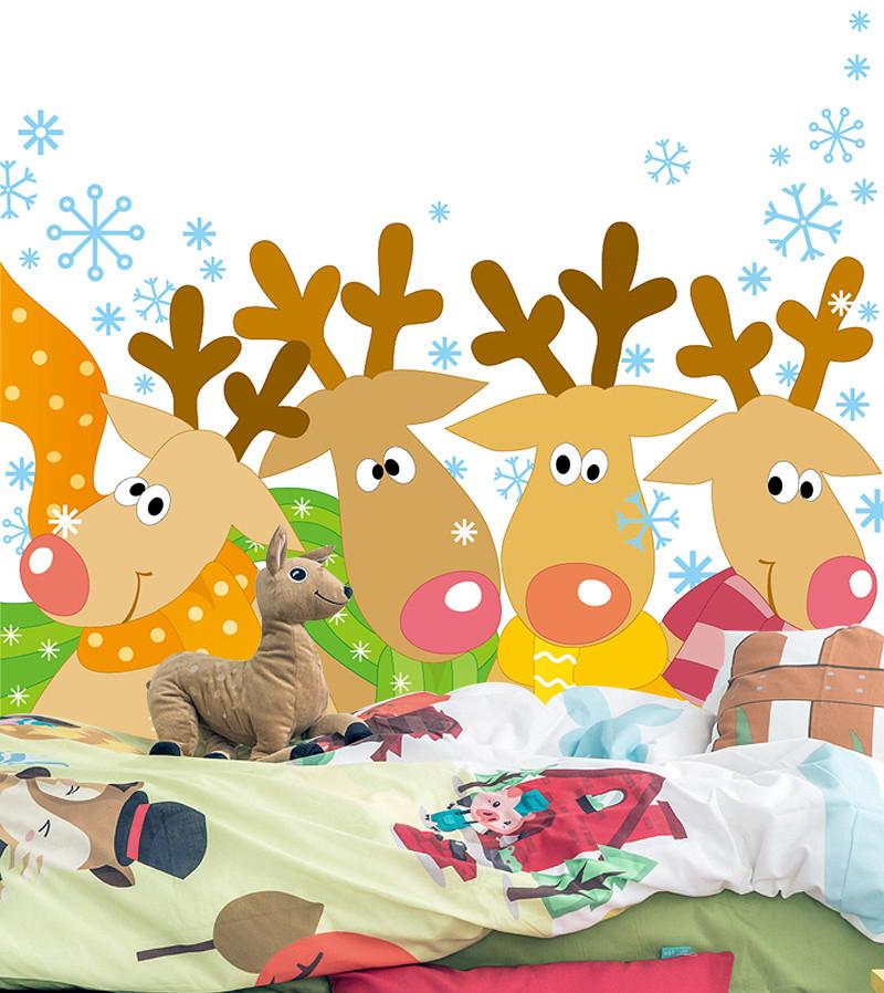 3D Christmas Deers 575 Wallpaper AJ Wallpapers