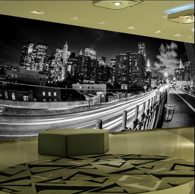 3D City Night Wallpaper AJ Wallpaper