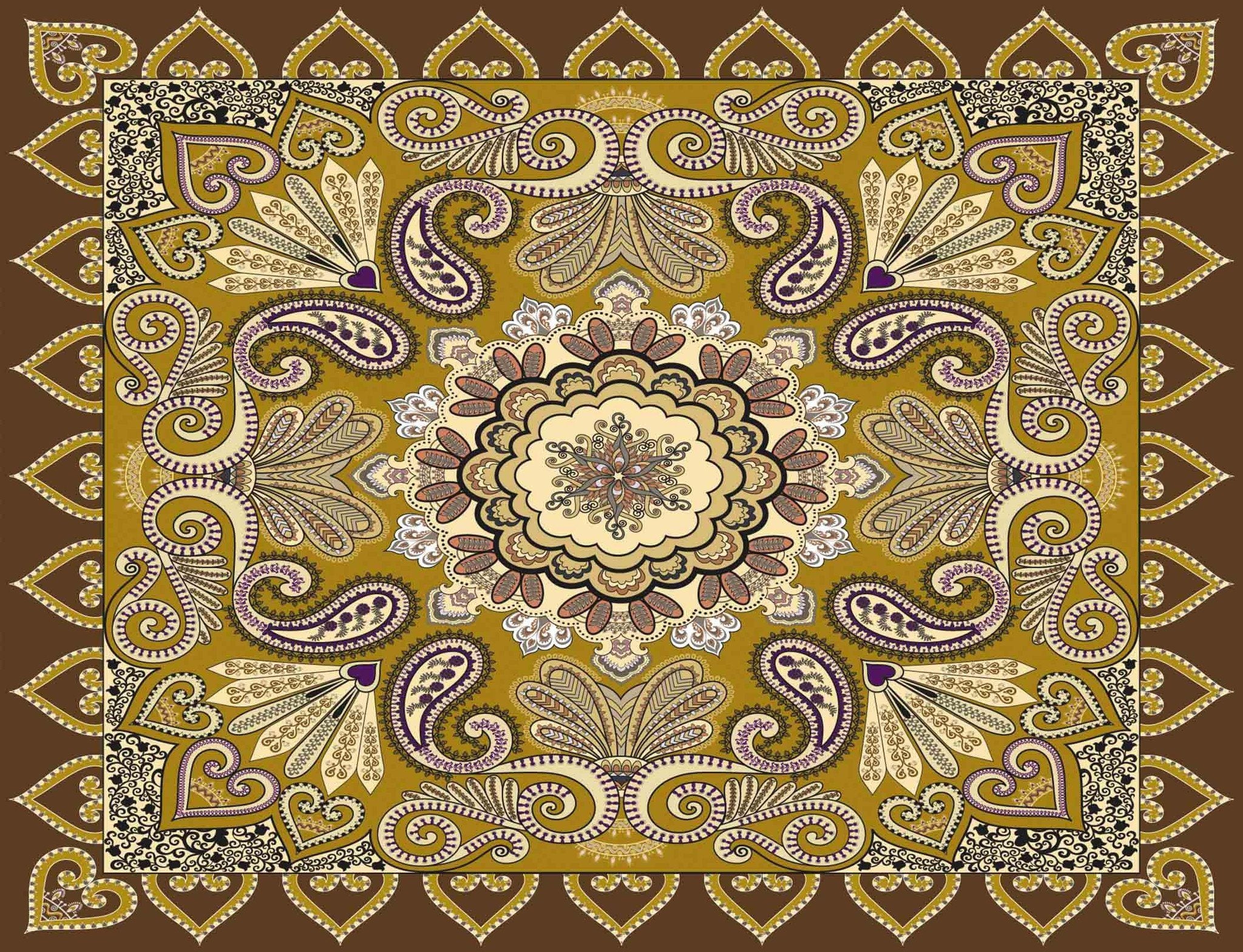 Retro Metal Patterns Wallpaper AJ Wallpaper