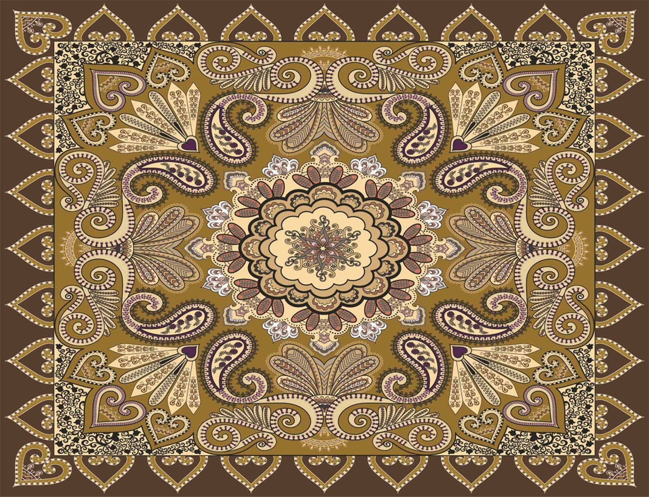 3D Elegant Pattern 522 Kitchen Mat Floor Mural Wallpaper AJ Wallpaper