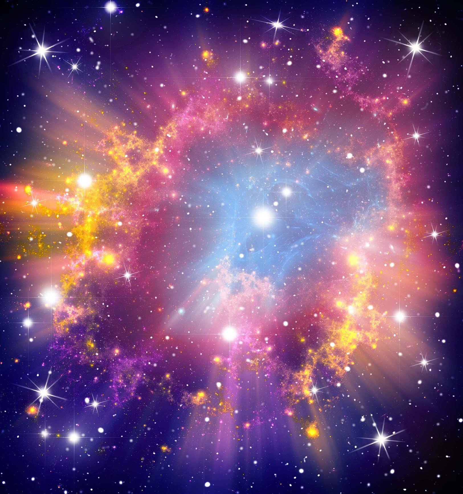 Bright Color Stars Sky Wallpaper AJ Wallpaper