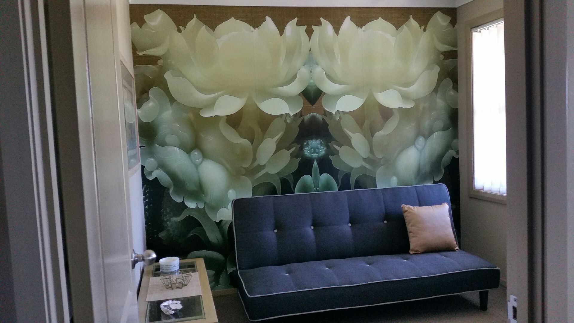 3D Flowers white jade Wallpaper AJ Wallpaper 1