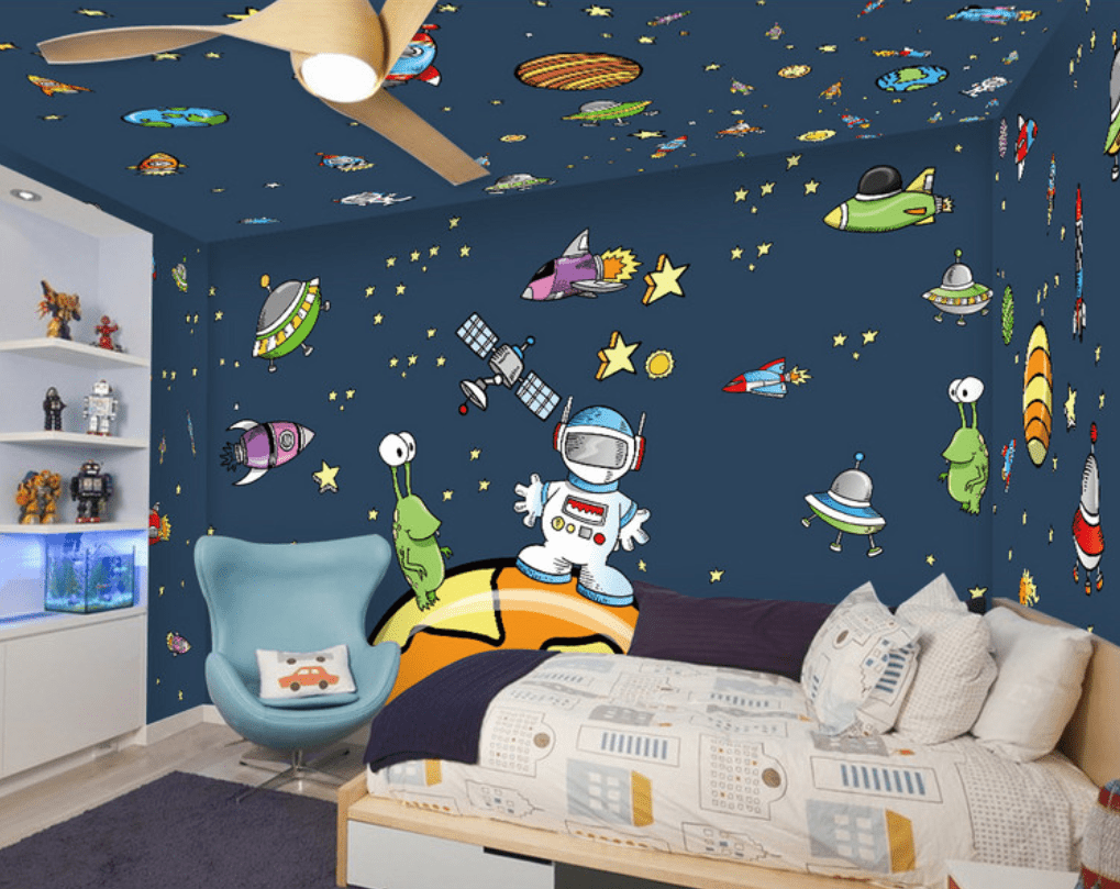 3D Space Astronaut 2006 Wall Murals Wallpaper AJ Wallpaper 2