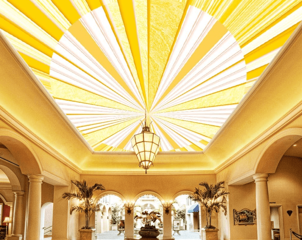 Gold Piece Stitching Circle 121 Wallpaper AJ Wallpaper