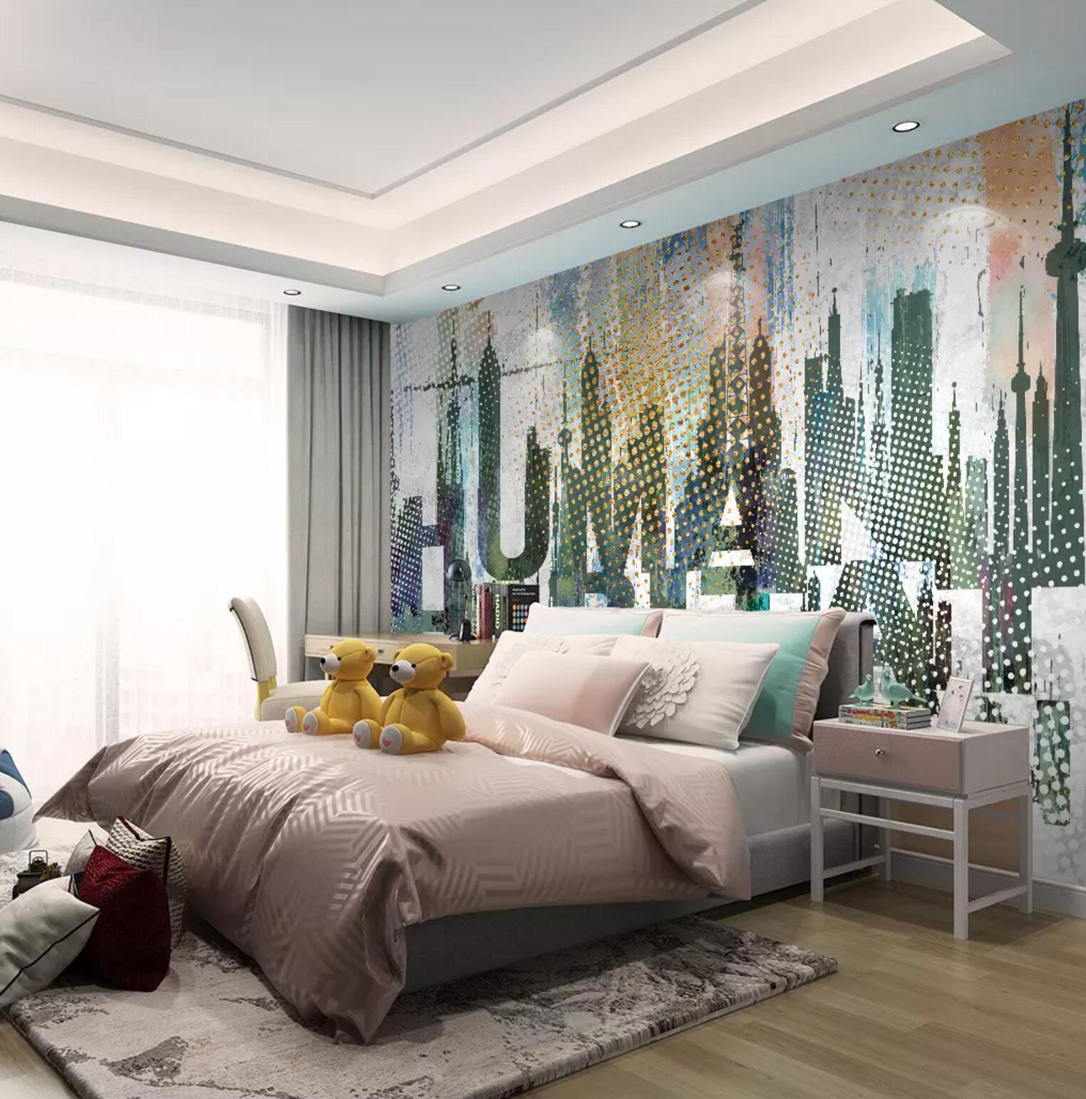 3D Uppercase Letter 456 Wallpaper AJ Wallpaper