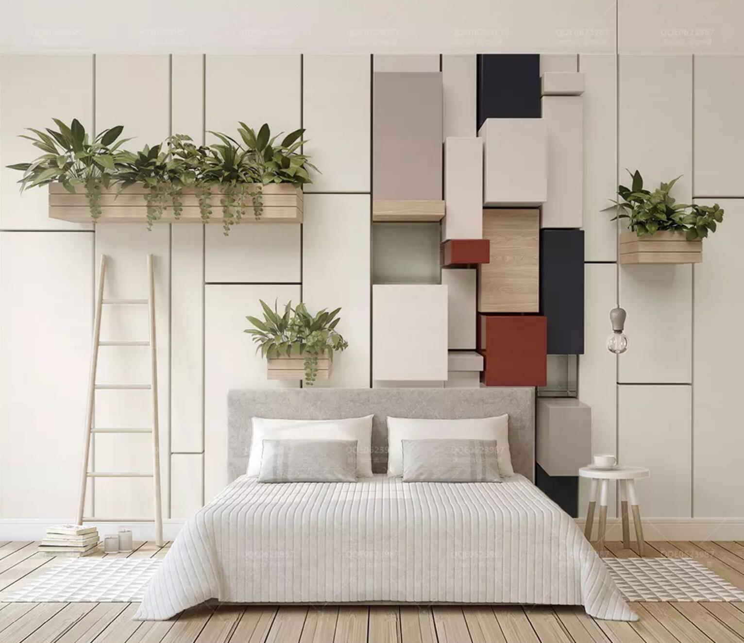 3D Square Grass 306 Wallpaper AJ Wallpaper