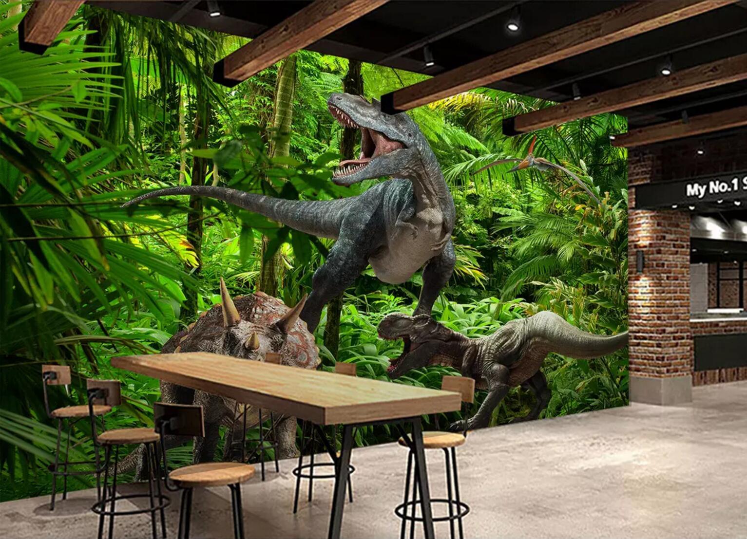 3D Dinosaur Shade 249 Wallpaper AJ Wallpaper