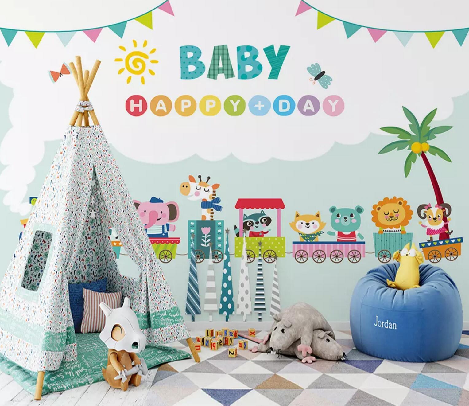 3D Train Animal 378 Wallpaper AJ Wallpaper