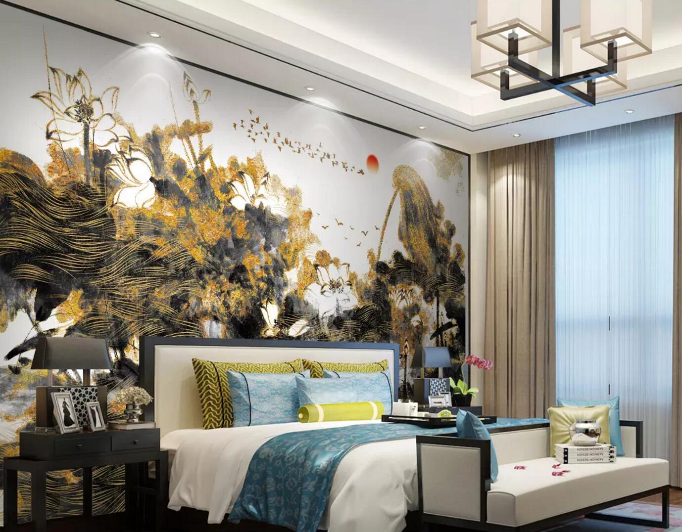 3D Doodle Lotus 241 Wallpaper AJ Wallpaper